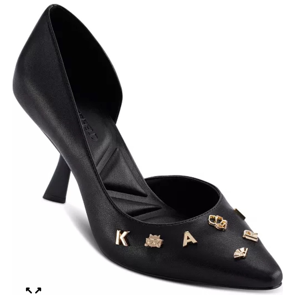 Karl Lagerfeld Womens Kipton Stiletto Pump with Pins